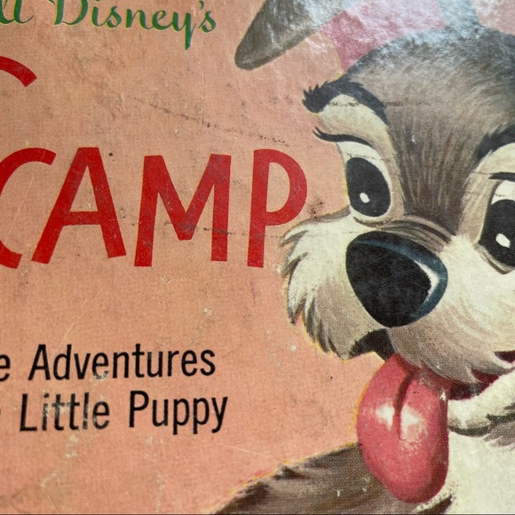 A Little Golden Book - Walt Disney's Scamp - Picture 2 of 9